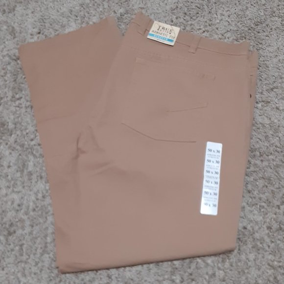 True Nation | Pants | Mens True Nation Athletic Fit Khaki Stretch Pants Nwtretail 645 | Poshmark